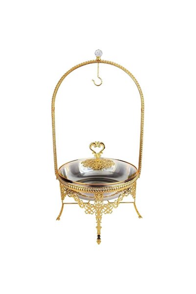 Afaq سخان ستيل ذهبي 6 لتر