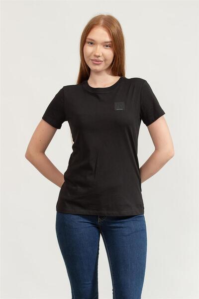 Armani Exchange Tricou de damă cu guler rotund