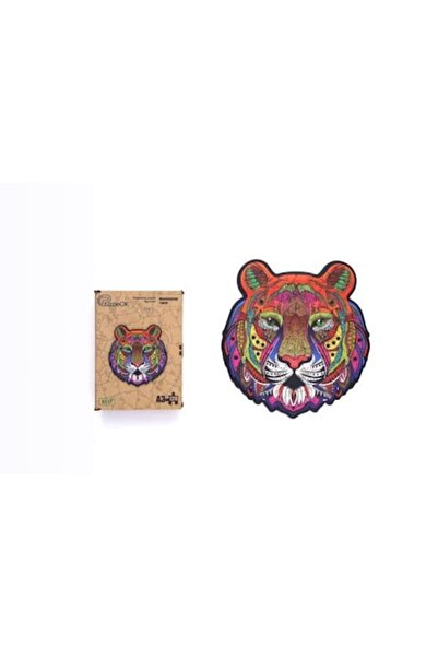 INNY Wooden Puzzle Majestic Tiger (Multicolor)