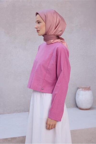 Belli Tivil Pure Silk Scarf 4211 - 03 Pink Gradient Pattern