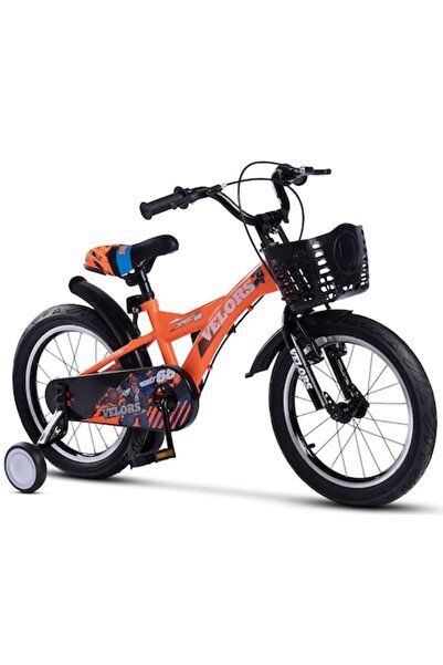 VELORS Bicicletă MTB pentru copii, 16", frână față V-fence/tambur spate, roți...