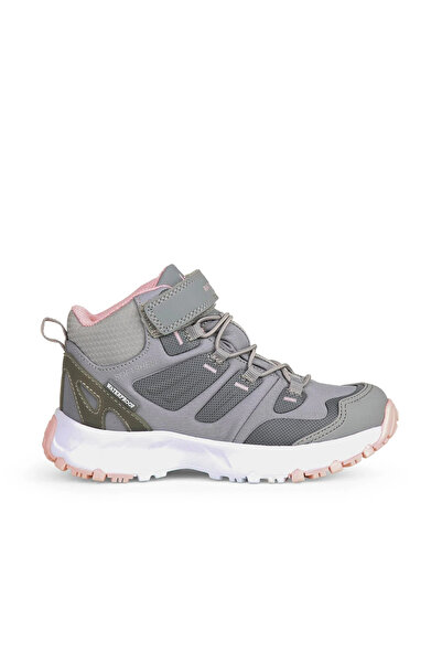 BUCKHEAD Girl's Gray Pink Boots (Size 31-35)