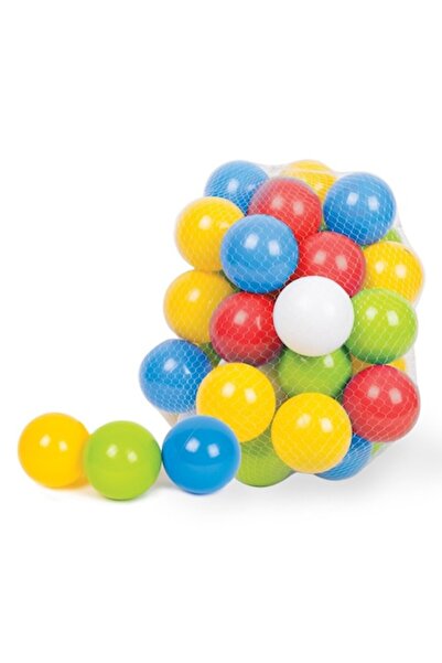 Technok Set de 60 de bile colorate din plastic pentru piscină uscată, 72,5x67...