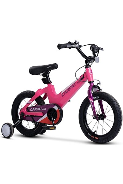 Carpat Bicicletă MTB PRO Kids 16", cadru din aluminiu, roz/fuchsia, 4-6 ani (110-115 cm)