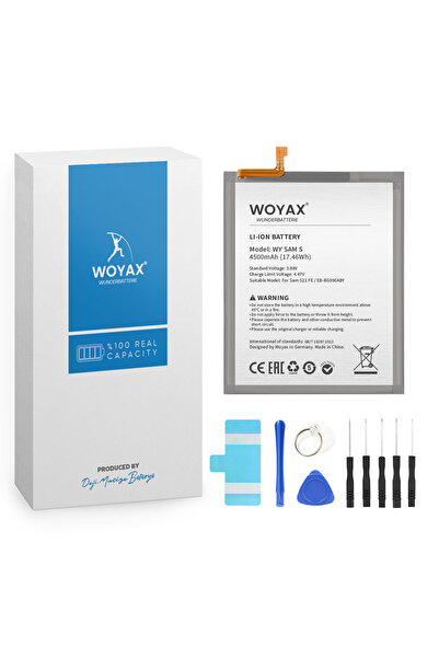 woyax Galaxy S21 Fe Uyumlu Premium Batarya Wy-eb-bg990aby