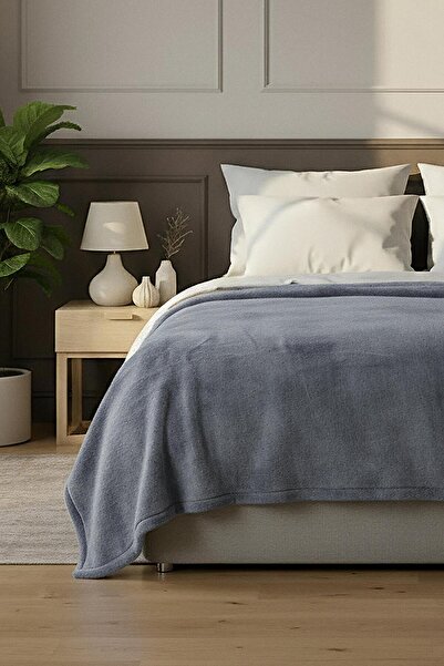 Soley Pufina |   Double Rabbit Fur Textured Plush Blanket & Bedspread |   200X220