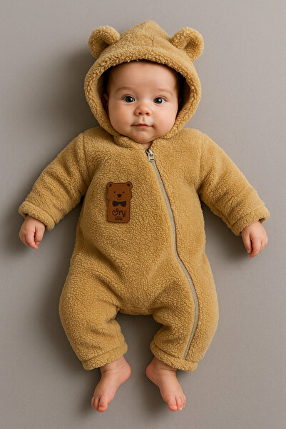 OMY 3 Months-2 Years Wellsoft Plush Unisex Baby & Children's Bear Sleeping Bag