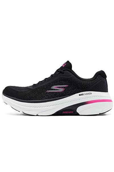 SKECHERS Max Cushioning Arch Fit 2.0-Avenida Womens Walking Shoes Kadın Yürüyüş Koşu Ayakkabısı Siya