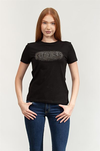 Guess Γυναικείο μπλουζάκι Ingrid Active Regular Fit