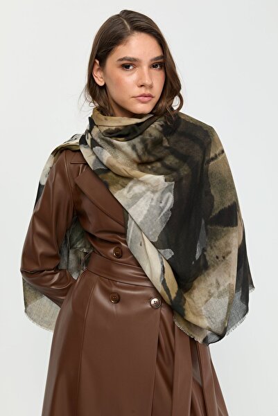 Esswaap Tam Boy İçi Süet Deri Pardesü Kahve