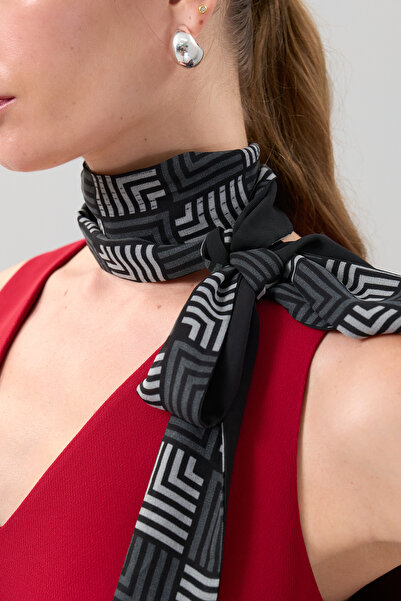 Roman Şifon Empirme Fular Standart Renk K2584104_089