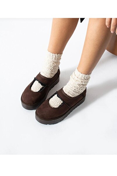 BESKAR Carren Brown Suede Boots