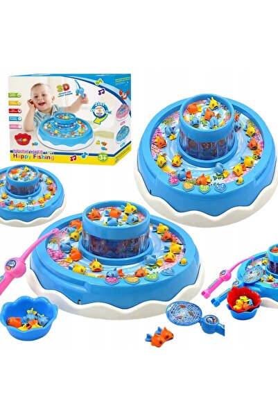 ProNice interactive fishing game for children, 2 rods, sound effects, multicolor