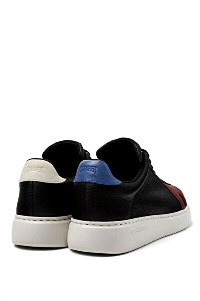 CAMPER Twins Siyah Deri Erkek Sneaker K100743-042