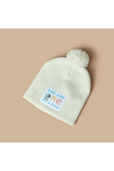 Disney Mickey Mouse Print Cap with Glove Set