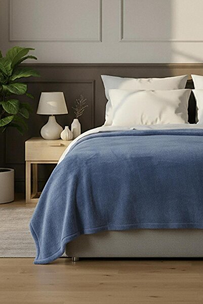 Soley Pufina |   Double Rabbit Fur Textured Plush Blanket & Bedspread |   200X220