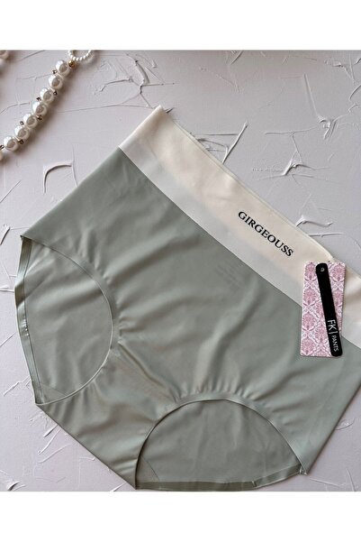 İntive Lingerie Alina, fără sudură, fără urme, talie înaltă, de calitate superioară, cu talie scrisă, alunecare ușoară