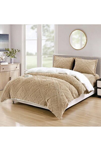 Talis Lenjerie de Pat Cocolino cu blanita, Elastic 180x200 Sigma V16 Light Bej