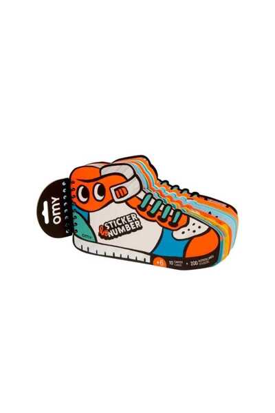 OMY Sticker By Number Notebook - Street
