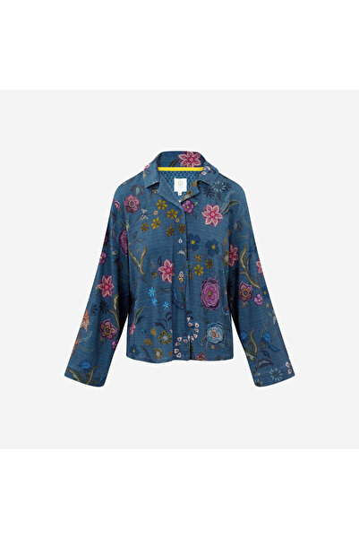 Pip Studio Μπλούζα Faye Blue Viscose