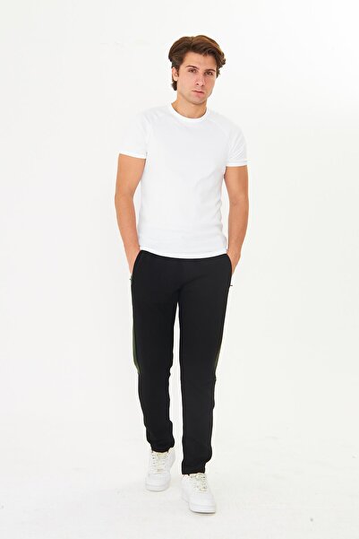 Marco Ferry Ανδρικό χειμερινό παντελόνι 3 νήματα μαύρο 5457-S