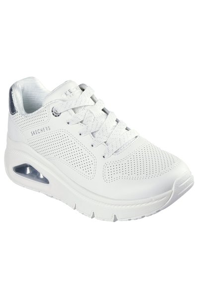 SKECHERS Teniși dama UNO ICON IDOLIZED AIR 177767-WHITE-40
