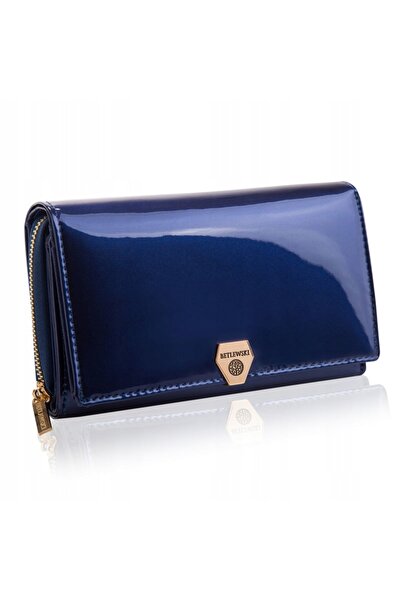 Other BPD-VS-513 NAVY BLUE SHINY women's wallet
