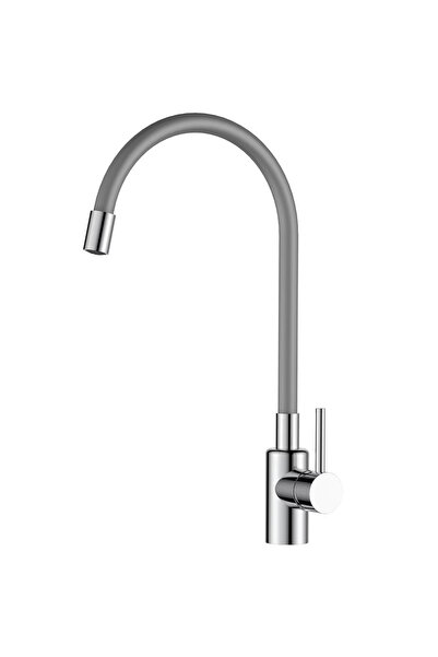 SanDonna LOLA flexible gray kitchen faucet