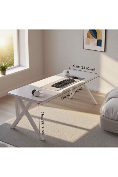 Gogoya Gogoya120cmL-shaped computer desk with reversible storage rack, suitable for home office workstation