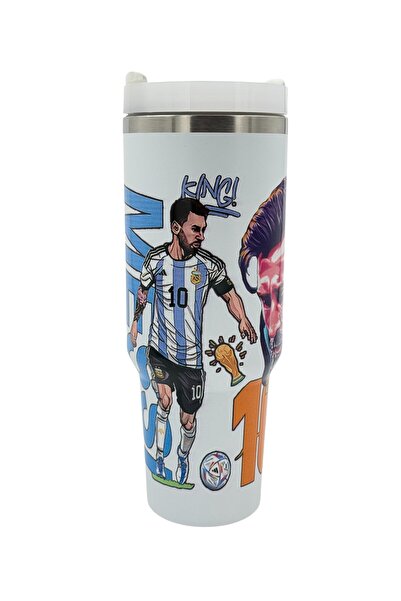 B&D B&D Vaccum Mug with Lid and Handle , White Color 600ml