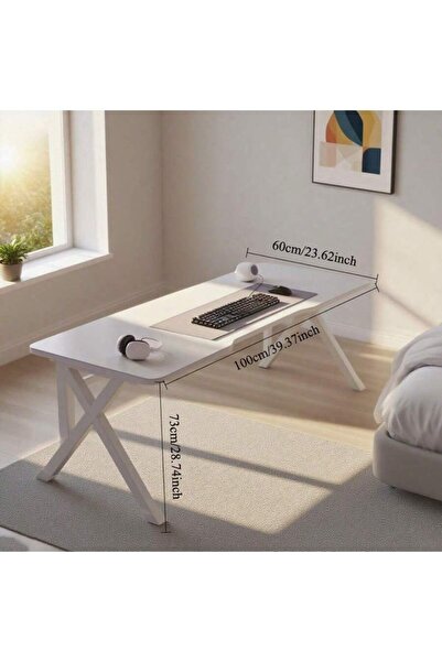 Gogoya Gogoya120cmL-shaped computer desk with reversible storage rack, suitable for home office workstation