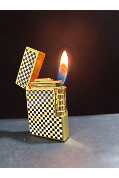 enyatakı Yandan çarklı Dupont modeli Damalı kaliteli tarz çakmak