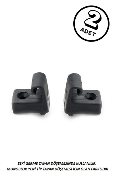 MEFAUTO طقم خطافات أعمدة مظلة الشمس توفاش دوغان كارتال شاهين مورات131 (قطعتان)