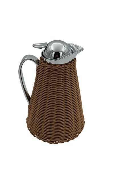 B&D B&D Vaccum Flask 1L , Silver & Beige