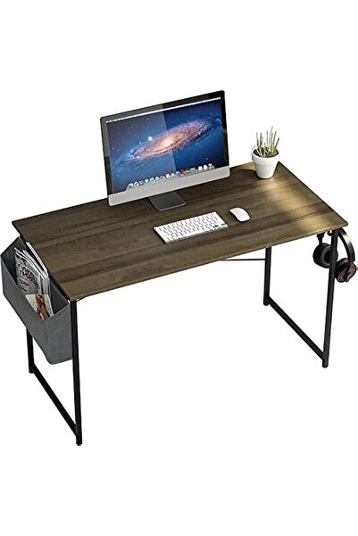 Chulovs مكتب كمبيوتر للكتابة، مكتب قوي 100 سم، كمبيوتر محمول، دفتر ملاحظات، ط...