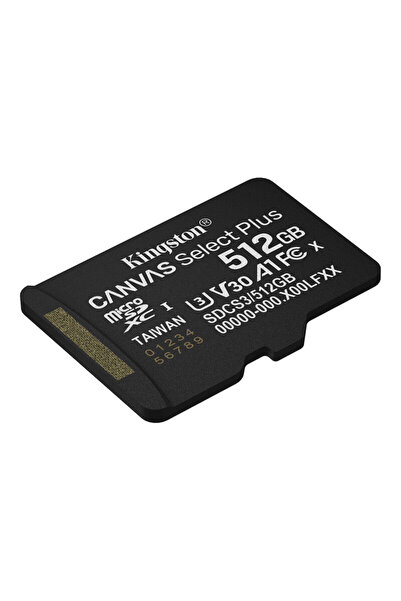 Kingston MicroSDXC Card 512GB Canvas Select Plus, SDCS3/512GBSP