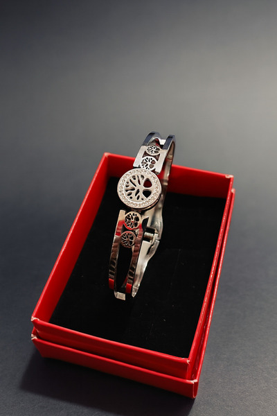 G Sport POLO Tree of Life Stainless Steel Handcuffs