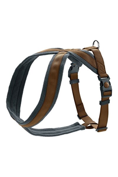 Hunter Dog Harness London Comfort 48-56 cm Brown Size S/M