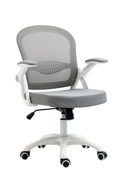 VariFurnx Comfortable Office Chair Ergonomic Low Back Mesh Chair with Flip Up...