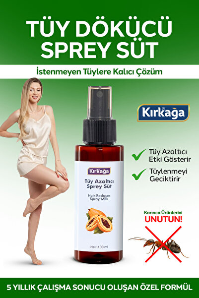 KIRKAGA TOPRAKDAN SOFRAYA Tuy Azaltıcı sprey süt 100ml