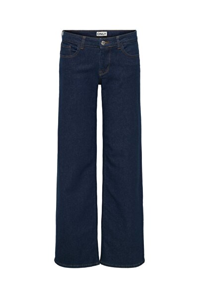ONLY Tall Jeans mit weitem Bein ONLJULLES Niedrige Taille Gerade geschnitten ...