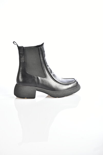 MEMORY حذاء نسائي من الجلد الطبيعي – حذاء جلدي أنيق بنعل 5 سم MS0156157