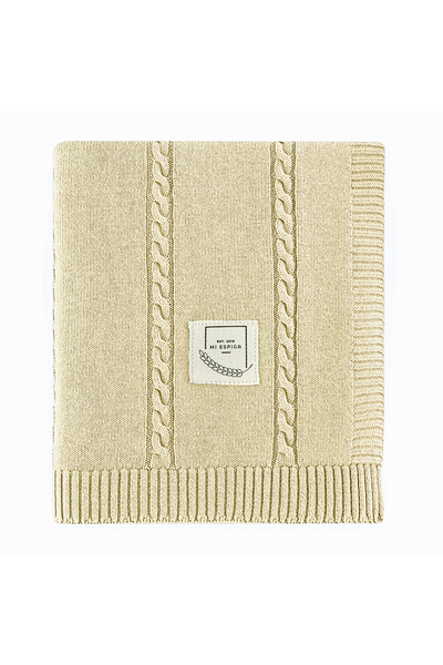 Miespiga Cotton Knitwear Knitted Baby Blanket Me Classic