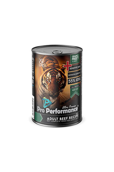 Pro Performance Ultra Premium Biftekli Yetişkin Kedi Konservesi 400 Gr