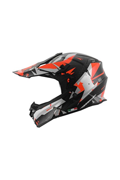 Genel Markalar Sway 617 Full Face Cross Kapalı Bisiklet Motosiklet Enduro Cha...
