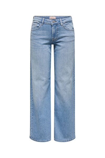 ONLY Tall Jeans mit weitem Bein ONLJULLES Niedrige Taille Gerade geschnitten ...