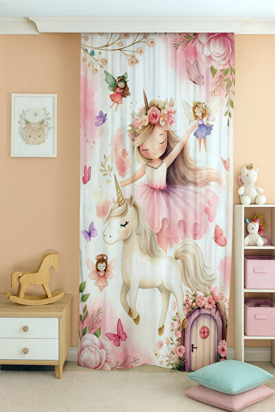 Bebişim Halı ستارة غرفة الأطفال ذات الأجنحة المزدوجة من فيري جيرل يونيكورن