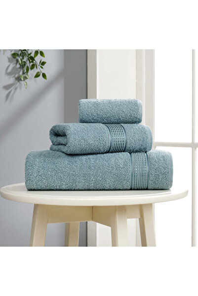ALE HOME Set of 3 Ezgi - Mint Towel Set