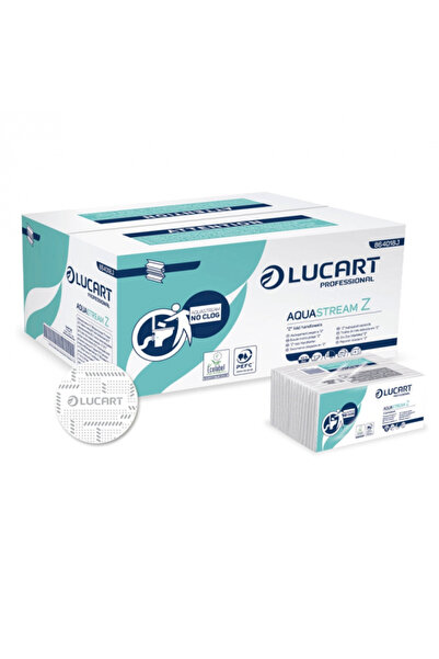 Lucart Z-fold paper towels Aquastream