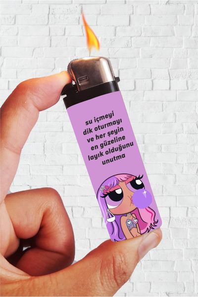 SARANG Çakmak - Su İçmeyi, Dik Oturmayı Replik Kaplamalı Klasik Çakmak